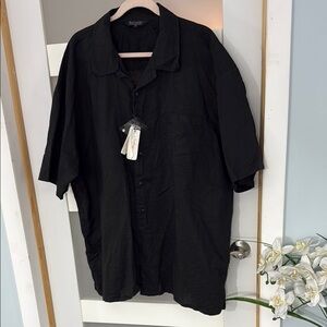 Bagazio Black Button-Up Shirt